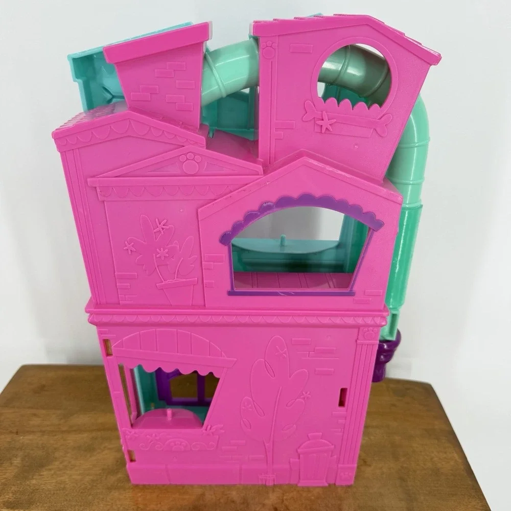 Littlest Pet Shop Pet Playset Storefront Slide Tube Hamster‎ Wheel 2012